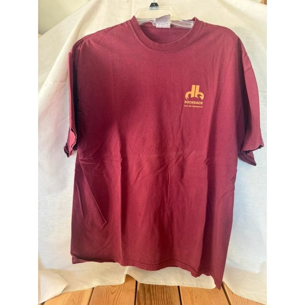 Duckback Graphic Shirt XL Maroon